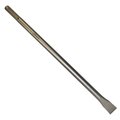 Superior Steel 1 Inch Flat Chisel SDS-Max Hammer Steel 18 Inch Long SC8912